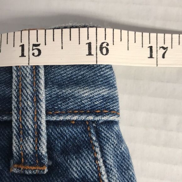 BONGO VINTAGE Jeans Juniors Womens Size 13 Y2K Ankle Cropped Denim 90s - Picture 10 of 11
